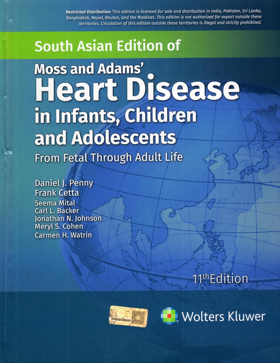Moss & Adams Heart Disease 11th | Century Publishers